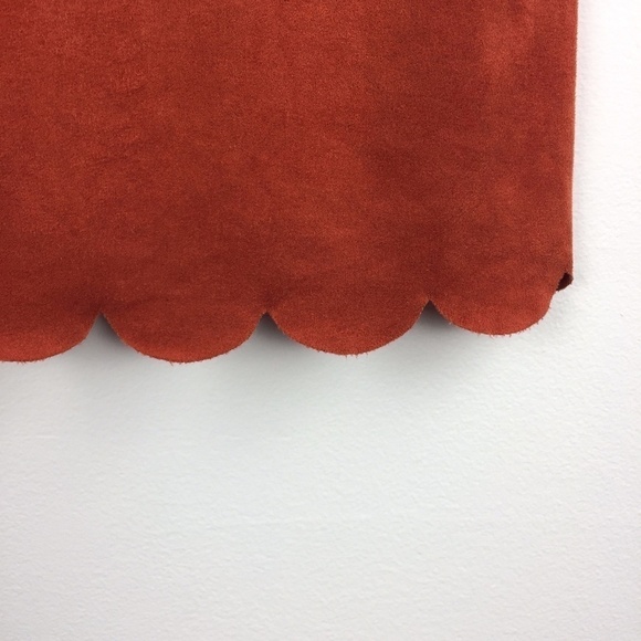 Mandy Evans Suede Feel Tee Scallop Edges - Picture 3 of 6